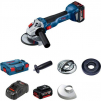 Bosch GWS 18V-10 V-Li ÚHLOVÁ BRUSKA Ø125mm  (2x5,0Ah, GAL1880CV, L-Boxx) 06019J4004