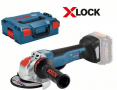 Bosch GWX 18V-10PC X-LOCK  ÚHLOVÁ BRUSKA ProTection bezuhlíková Ø125mm  ((solo-bez aku a nabíječky, L-Boxx) 06017B0700