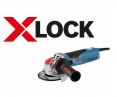 Bosch GWX 17-125S  X-LOCK ÚHLOVÁ BRUSKA S REGULACÍ OTÁČEK 1.700W/125MM  06017C4002