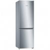 Bosch KGN 36NLEA CHLADNIČKA NoFrost, 186 cm, chlad. 237 l, mraz. 87 l, E-label E, Inox KGN36NLEA